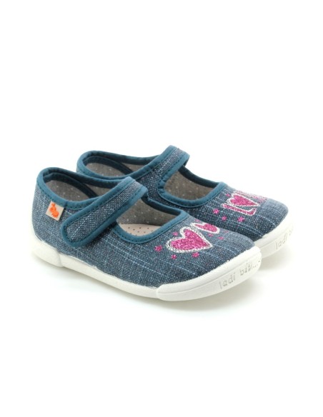 Merceditas de lona Vulladi 5779-622 Azul