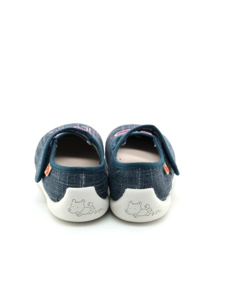 Merceditas de lona Vulladi 5779-622 Azul