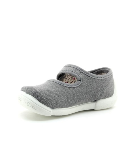 Merceditas de lona Vulladi 5777-558 Gris
