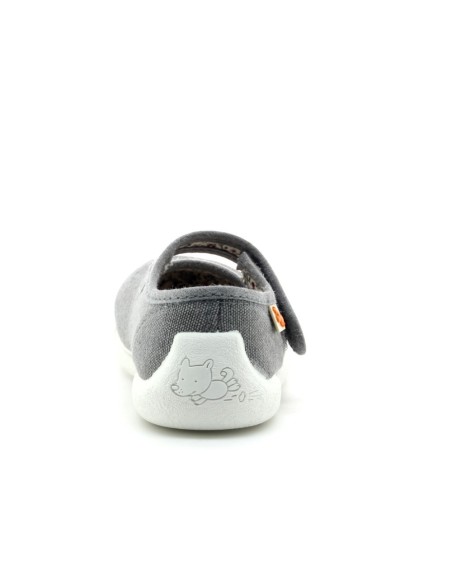 Merceditas de lona Vulladi 5777-558 Gris