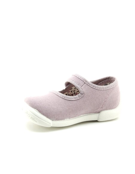 Merceditas de lona Vulladi 5777-558 Malva