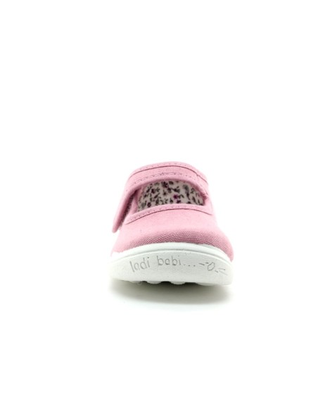 Merceditas de lona Vulladi 5777-558 Rosa
