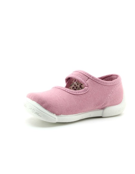 Merceditas de lona Vulladi 5777-558 Rosa