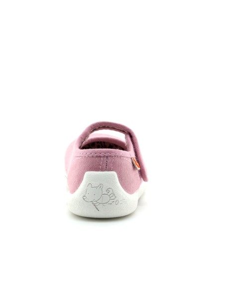 Merceditas de lona Vulladi 5777-558 Rosa