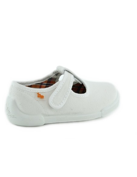 Zapatillas de lona Vulladi 7775-558 Blanco