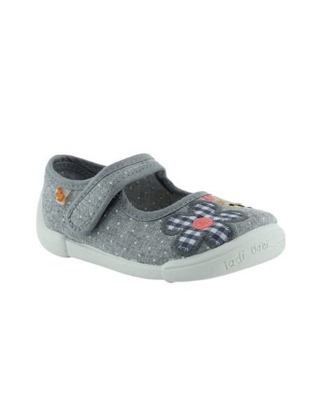 Mereceditas de lona Vulladi 1773-590 Gris Abeja