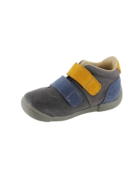 Calzado respetuoso Vulladi 5776 Gris-Amarillo