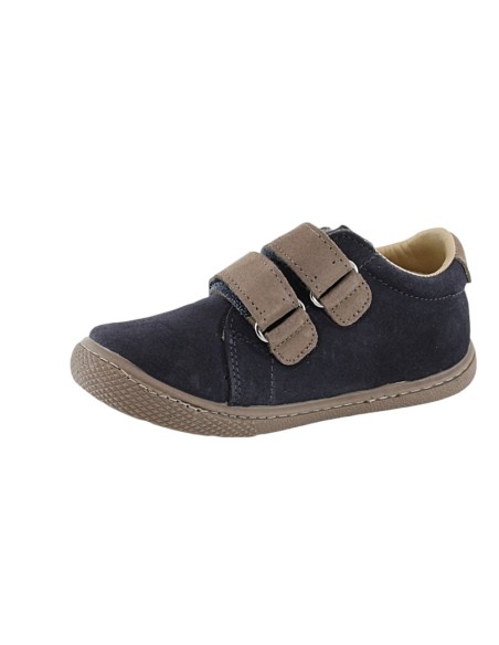 Calzado barefoot Flexibles by Vulladi Velcros Azul