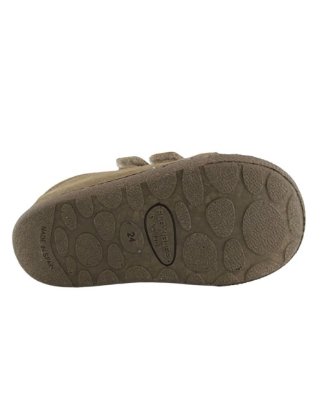 Calzado barefoot Flexibles by Vulladi Velcros Verde