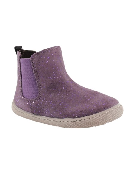 Botines Flexibles by Vulladi Puntitos chelsea Morado
