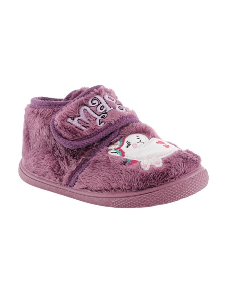 Zapatillas de casa Flexibles by Vulladi Unicornio Morado