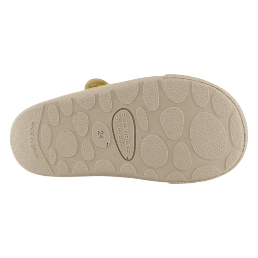 Zapatillas abiertas barefoot Flexibles Vulladi  8197 Mostaza