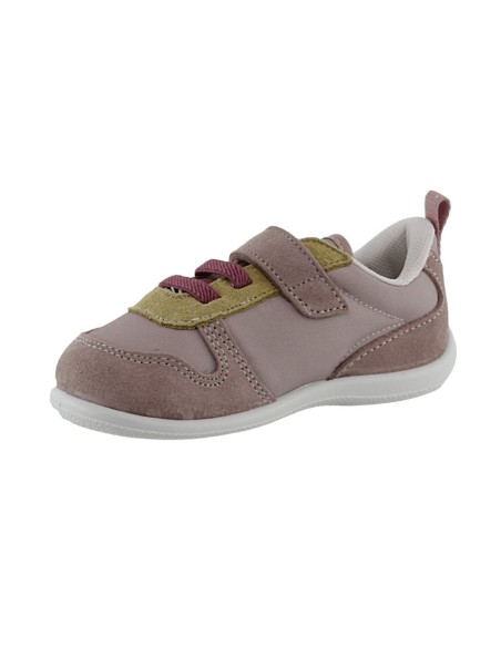 Zapatillas ZapyFlex Velcro y elástico Malva