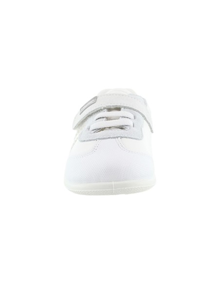 Zapatos respetuosos Zapyflex Velcro y elástico Blanco