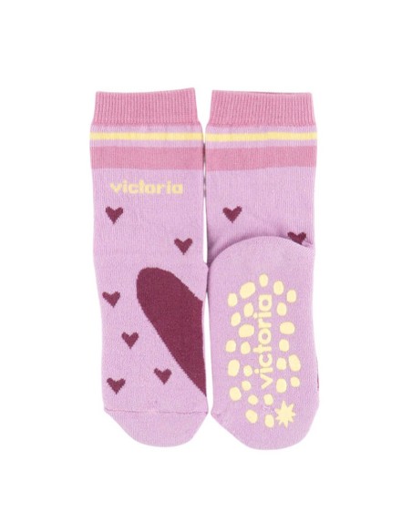Calcetines barefoot antideslizantes Victoria Rosa