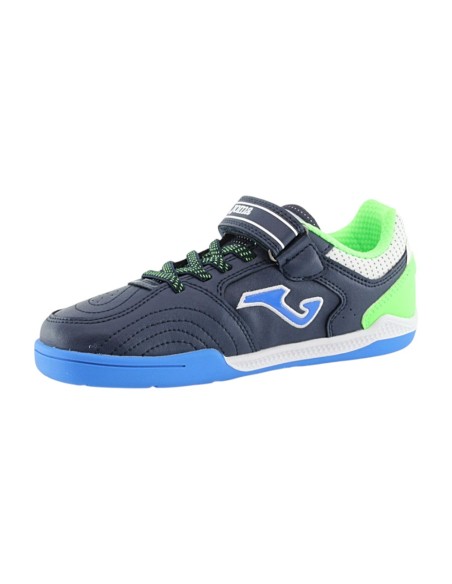 Zapatillas futbol barefoot indoor Joma Top Flex Azul