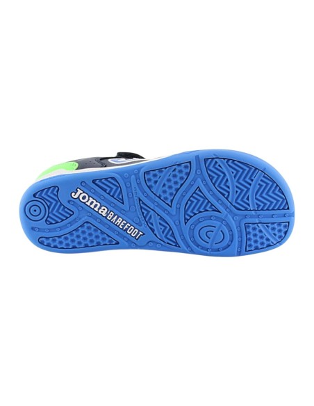 Zapatillas futbol barefoot indoor Joma Top Flex Azul