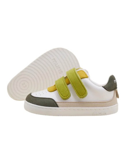 Zapatos barefoot veganos Muris Petra Verde Lima
