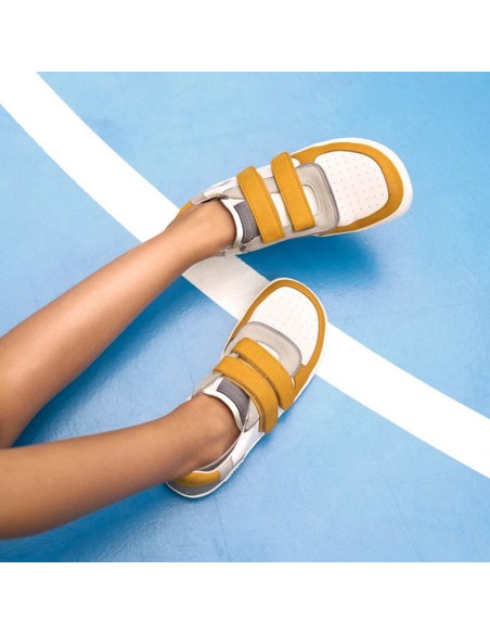 Zapatos barefoot Muris Petra Junio Mustard