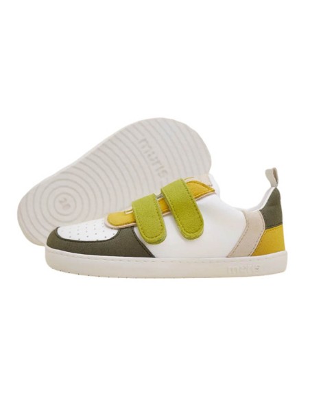 Zapatos barefoot veganos Muris Petra Verde Lima