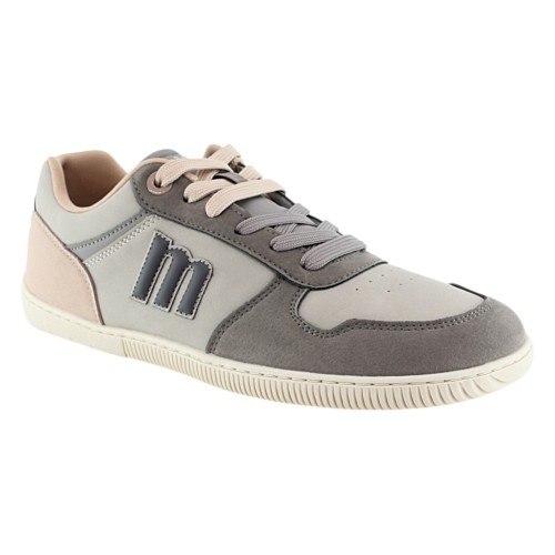 Zapatillas Barefoot Mustang Free Aria Gris-Rosa