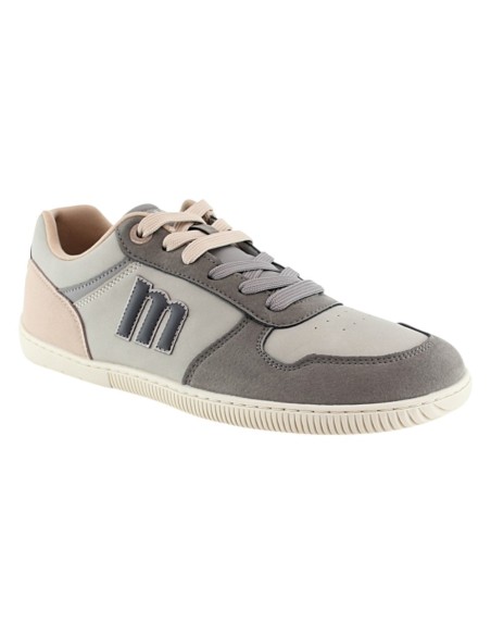 Zapatillas Barefoot Mustang Free Aria Gris-Rosa