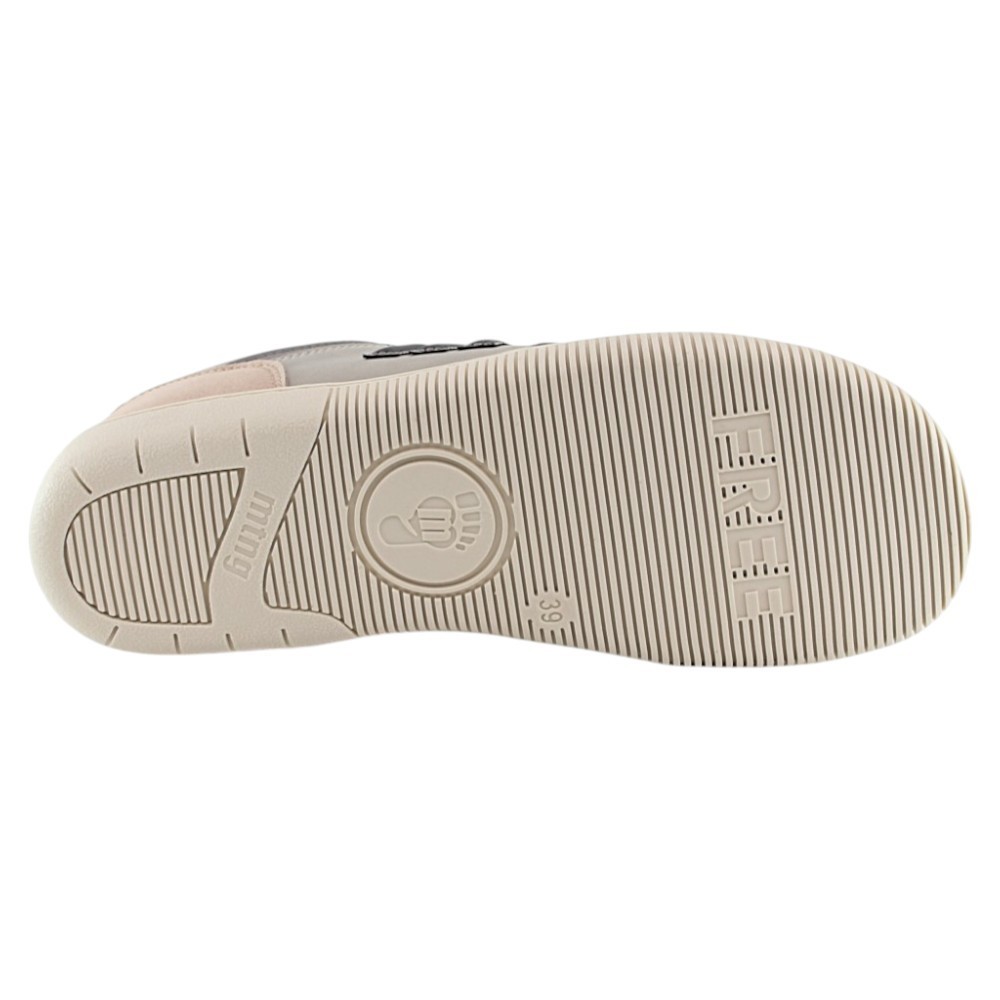Zapatillas Barefoot Mustang Free Aria Gris-Rosa