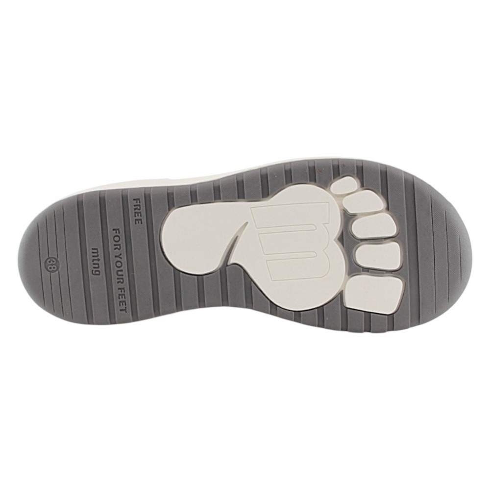 Zapatillas Mustang Free Apolo Beige-Plata