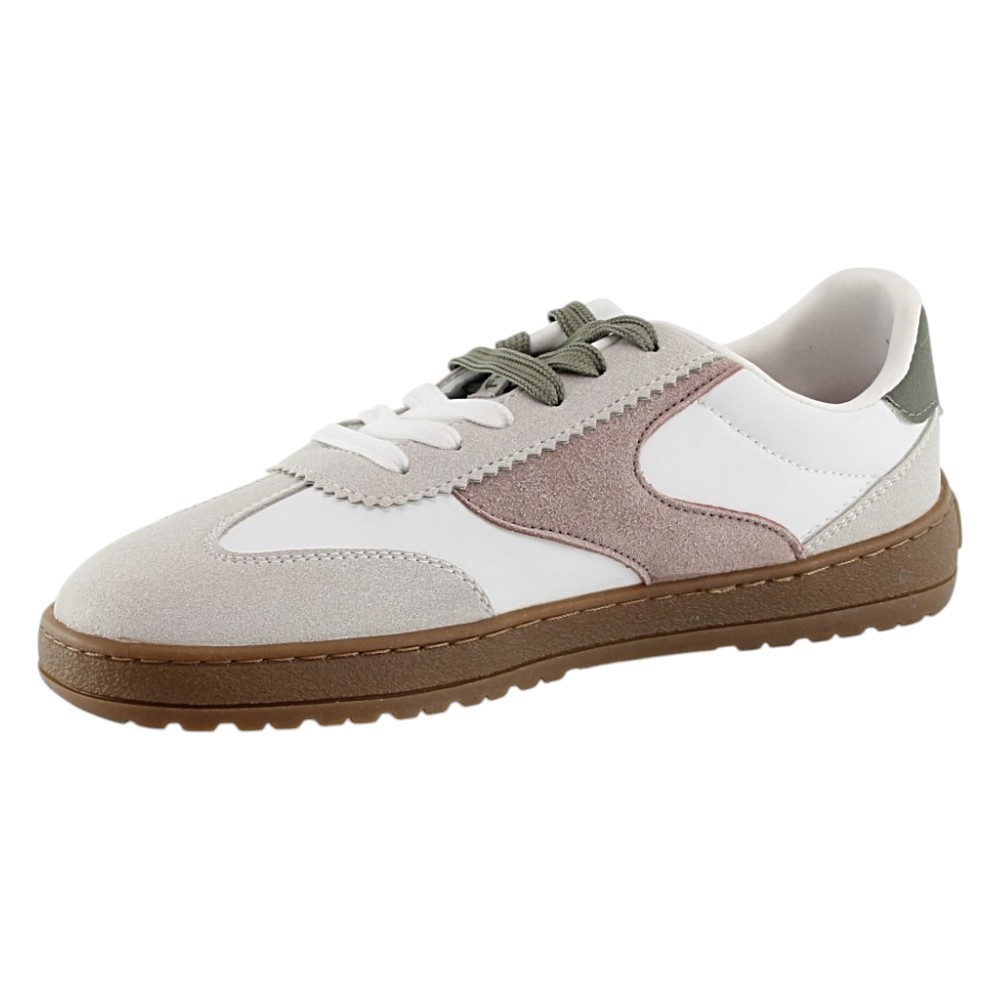 Zapatillas Mustang BAREFOOT Free Alaska Blanco-Rosa