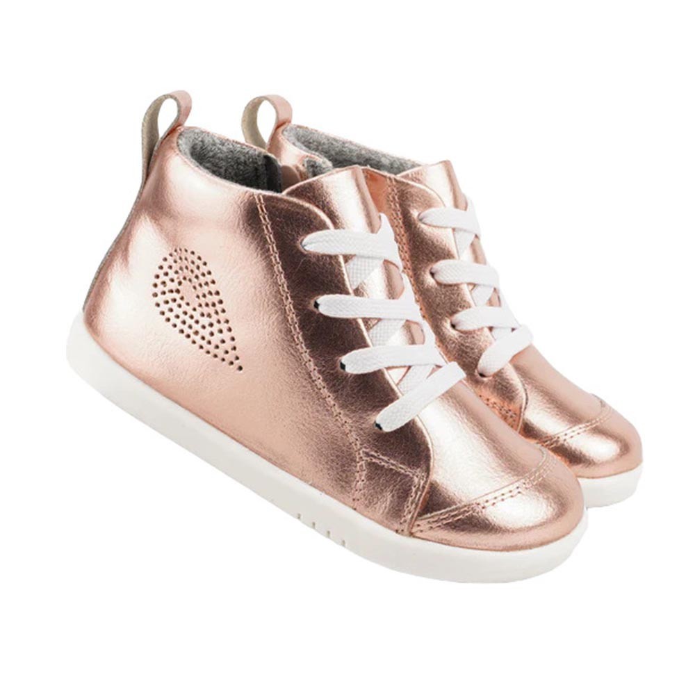 Zapatos Bobux Alley-Oop metal rosa