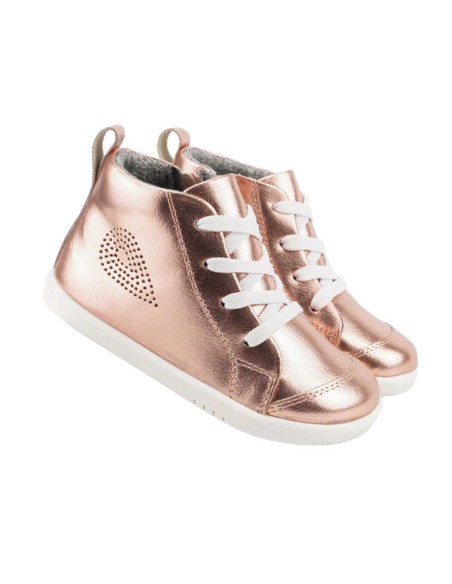 Zapatos Bobux Alley-Oop metal rosa