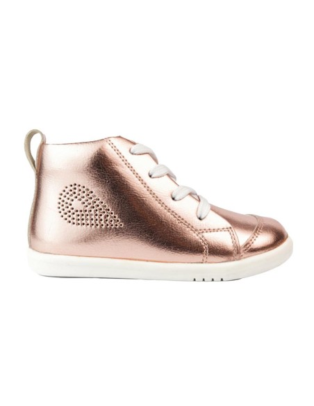 Zapatos Bobux Alley-Oop metal rosa