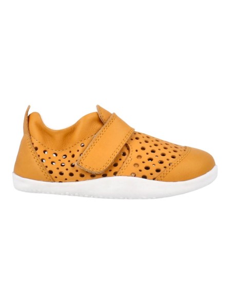 Sandalias respetuosas Bobub Explorer Punch Mostaza