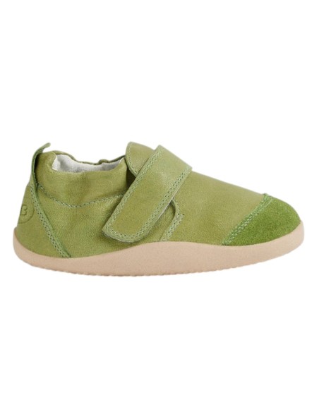 Zapatos primeros pasos Bobux Marvel Verde césped