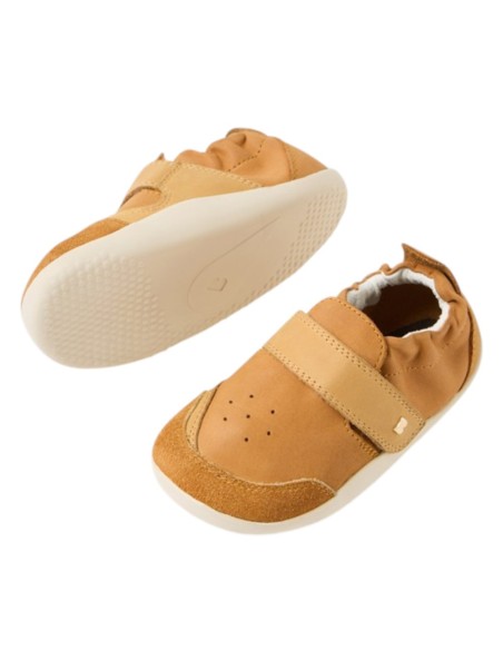 Zapatos primeros pasos Bobux Ripple Mostaza
