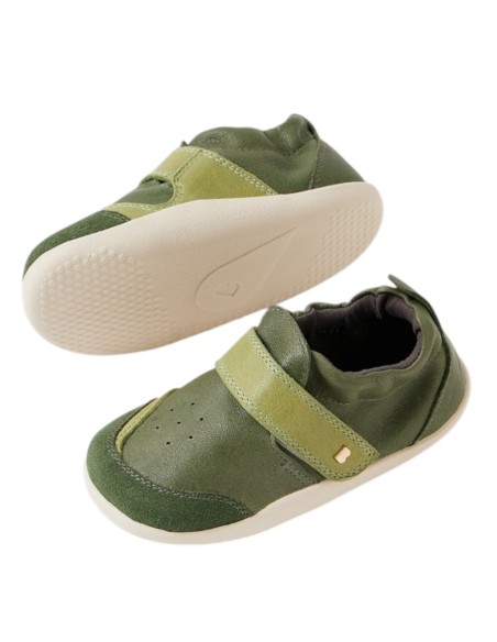 Zapatos primeros pasos Bobux Ripple Verde
