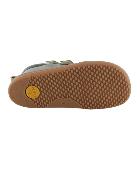 Botines barefoot Flexi Nens 9010-R verde