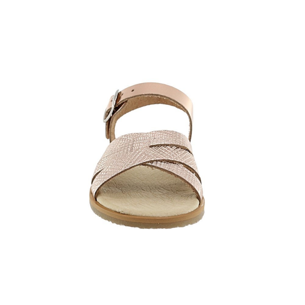 Sandalias Barefoot Flexi Nens trenzado metal Rosa
