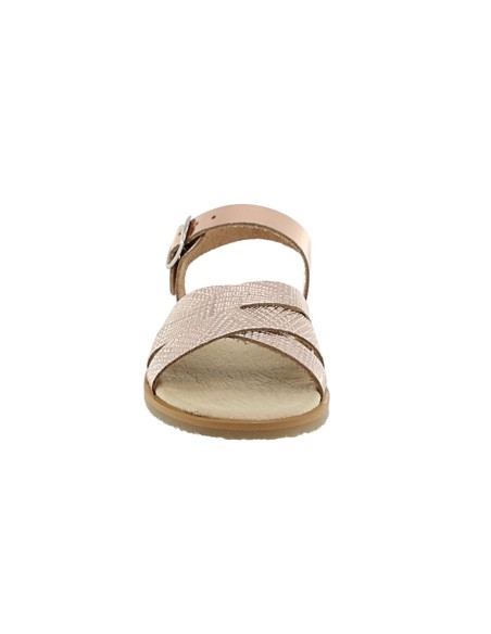 Sandalias Barefoot Flexi Nens trenzado metal Rosa