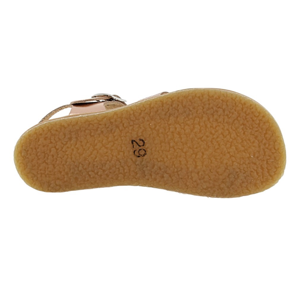 Sandalias Barefoot Flexi Nens trenzado metal Rosa