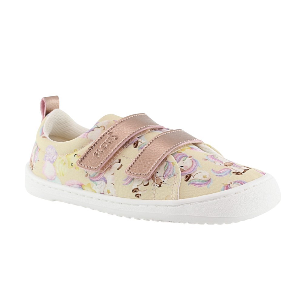 Zapatillas barefoot Flexi Nens 9110-R Unicornios Multi