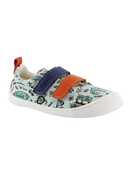 Zapatillas barefoot Flexi Nens 9110-R Surf Verde