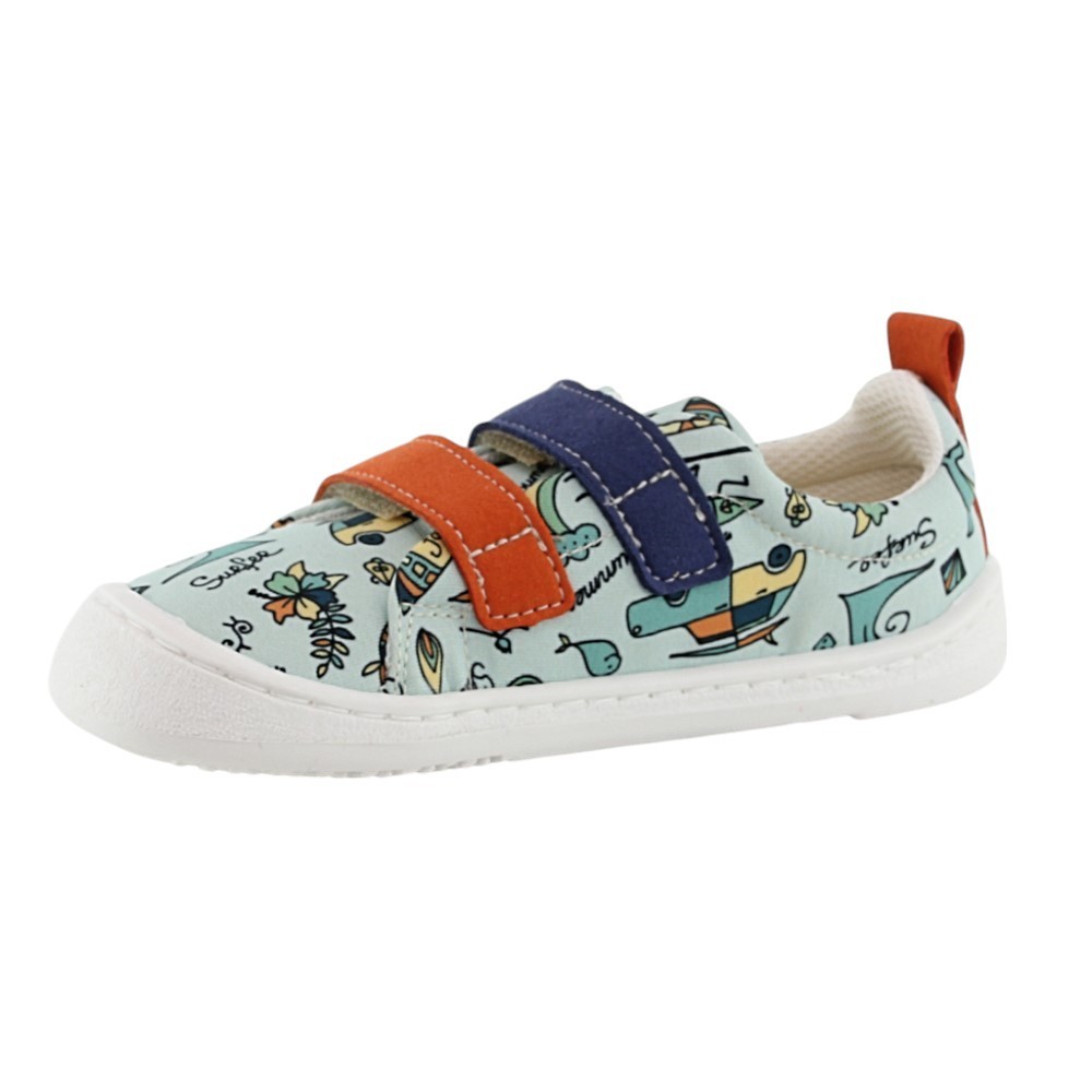Zapatillas barefoot Flexi Nens 9110-R Surf Verde