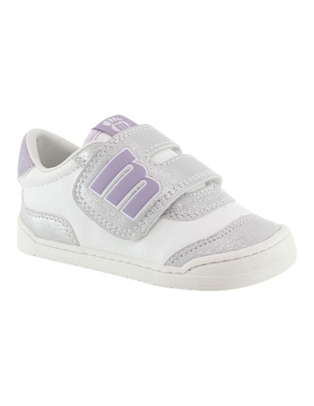 Zapatos barefoot Mustang Free Blanco-Plata