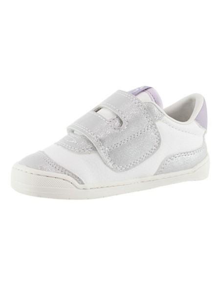 Zapatos barefoot Mustang Free Blanco-Plata