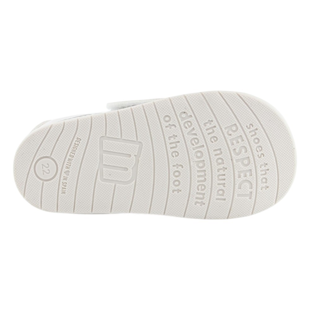 Zapatos barefoot Mustang Free Blanco-Plata