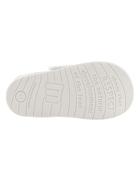 Zapatos barefoot Mustang Free Blanco-Plata