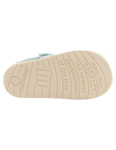 Zapatillas barefoot Mustang Free Aguamarina
