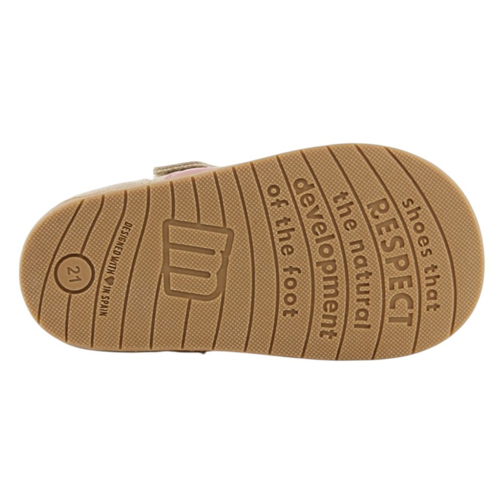 Zapatos barefoot Mustang Free Marrón-Rosa