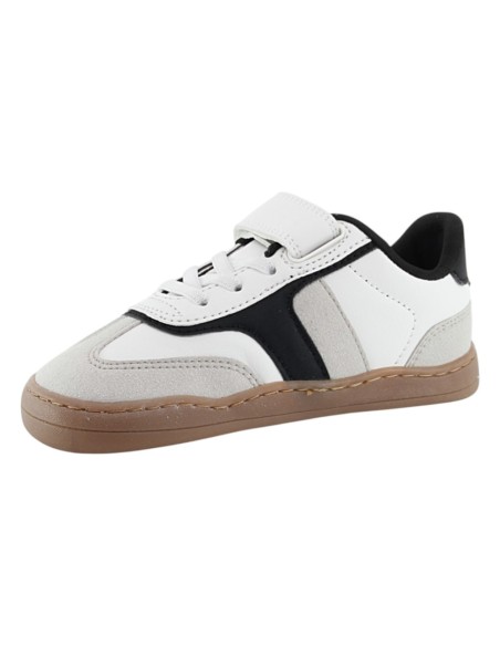 Zapatillas barefoot Mustang Free Blanco-Negro